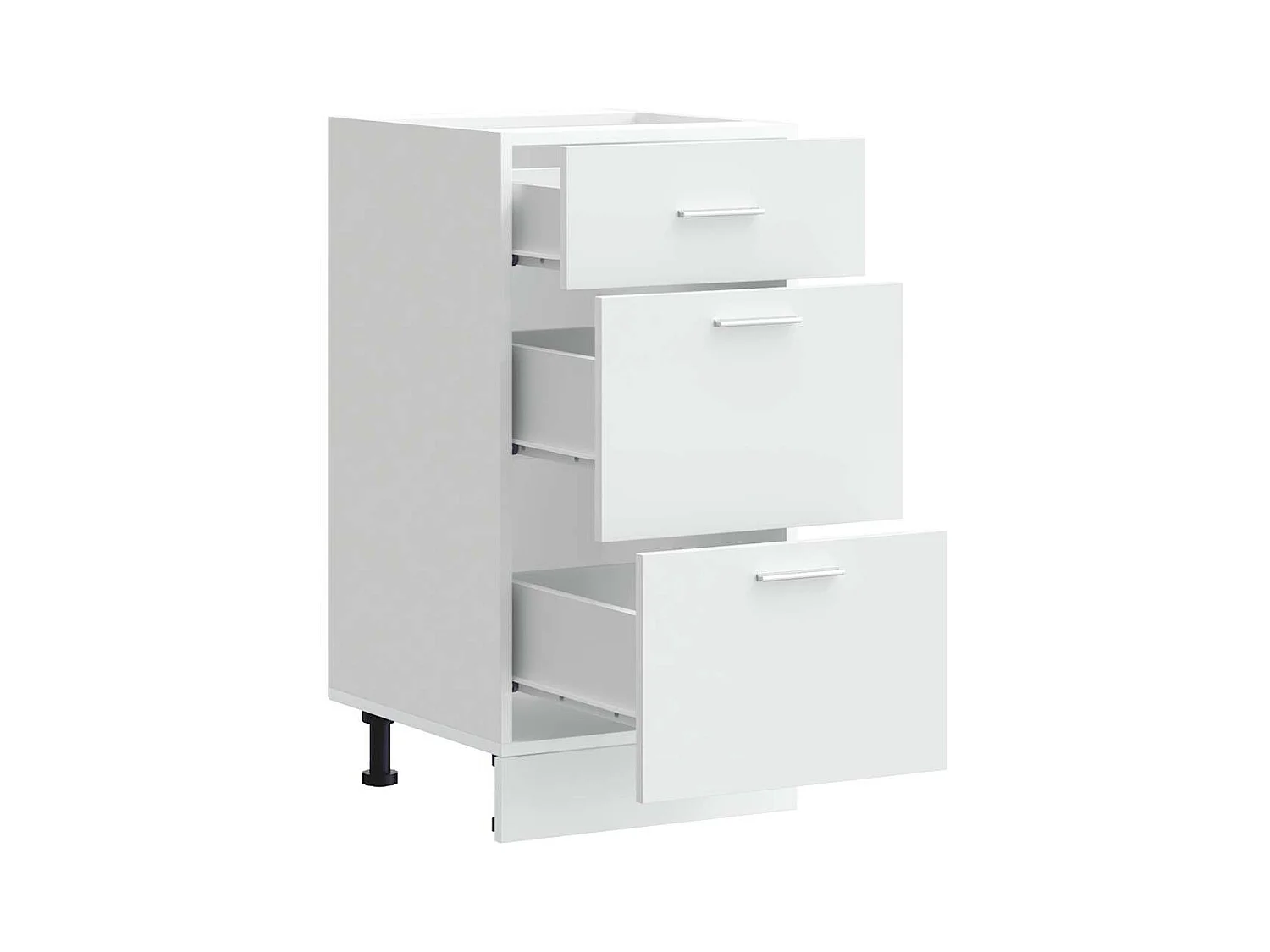 Armoire de plancher blanc 40x46x81,5 cm