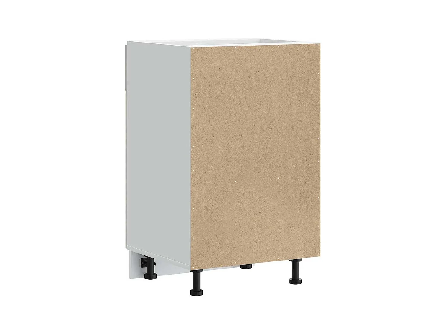 Mobile da cucina in legno ingegnerizzato grigio cemento