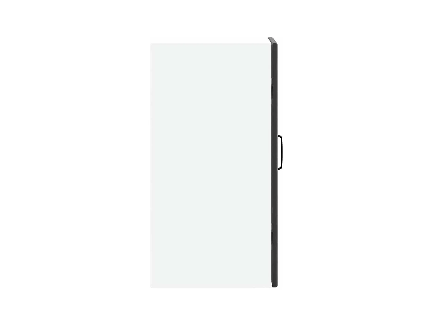 Armoire murale de cuisine noir bois d'ingénierie