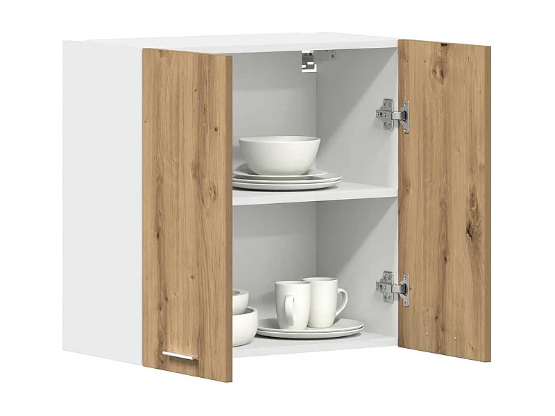 Mueble de cocina de pared "Lyon", roble artesanal, 60x31x60 cm