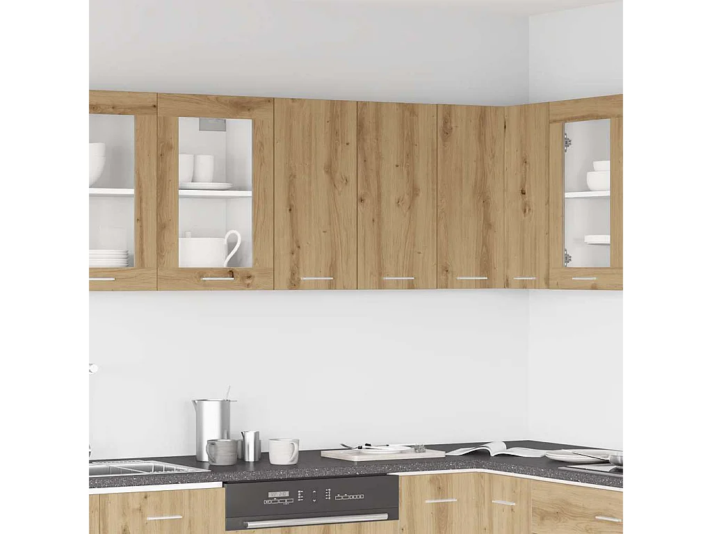 Armoire murale de cuisine chêne artisanal 60x31x60 cm