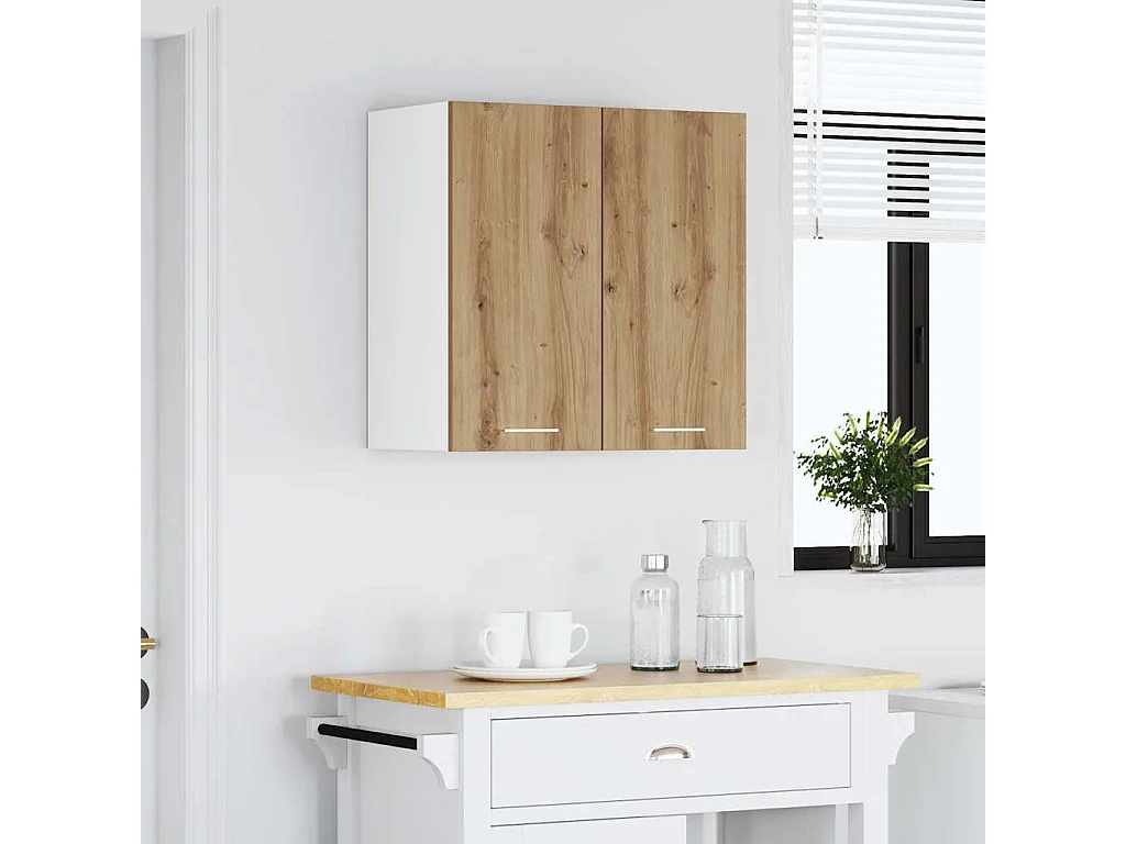 Armoire murale de cuisine chêne artisanal 60x31x60 cm