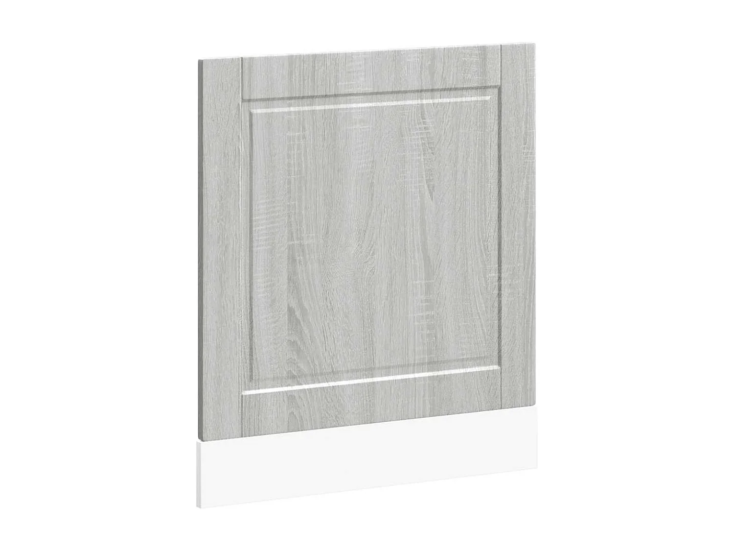 Panneau de lave-vaisselle sonoma gris 60x1,5x67 cm