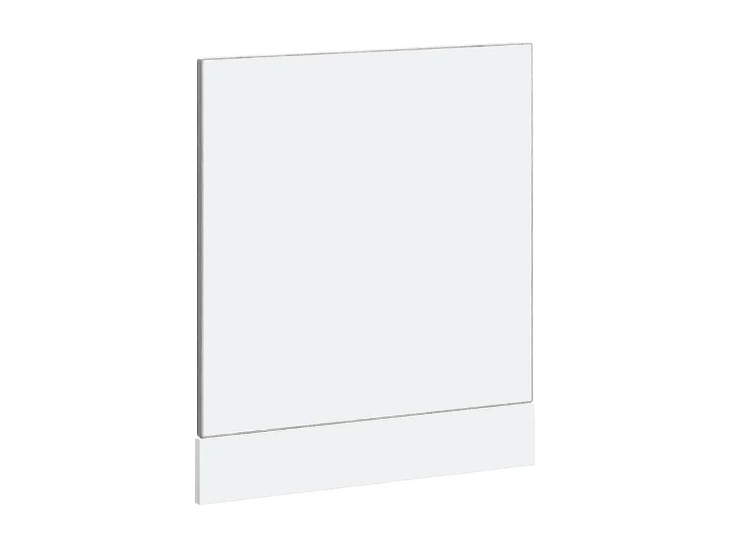 Panneau de lave-vaisselle sonoma gris 60x1,5x67 cm