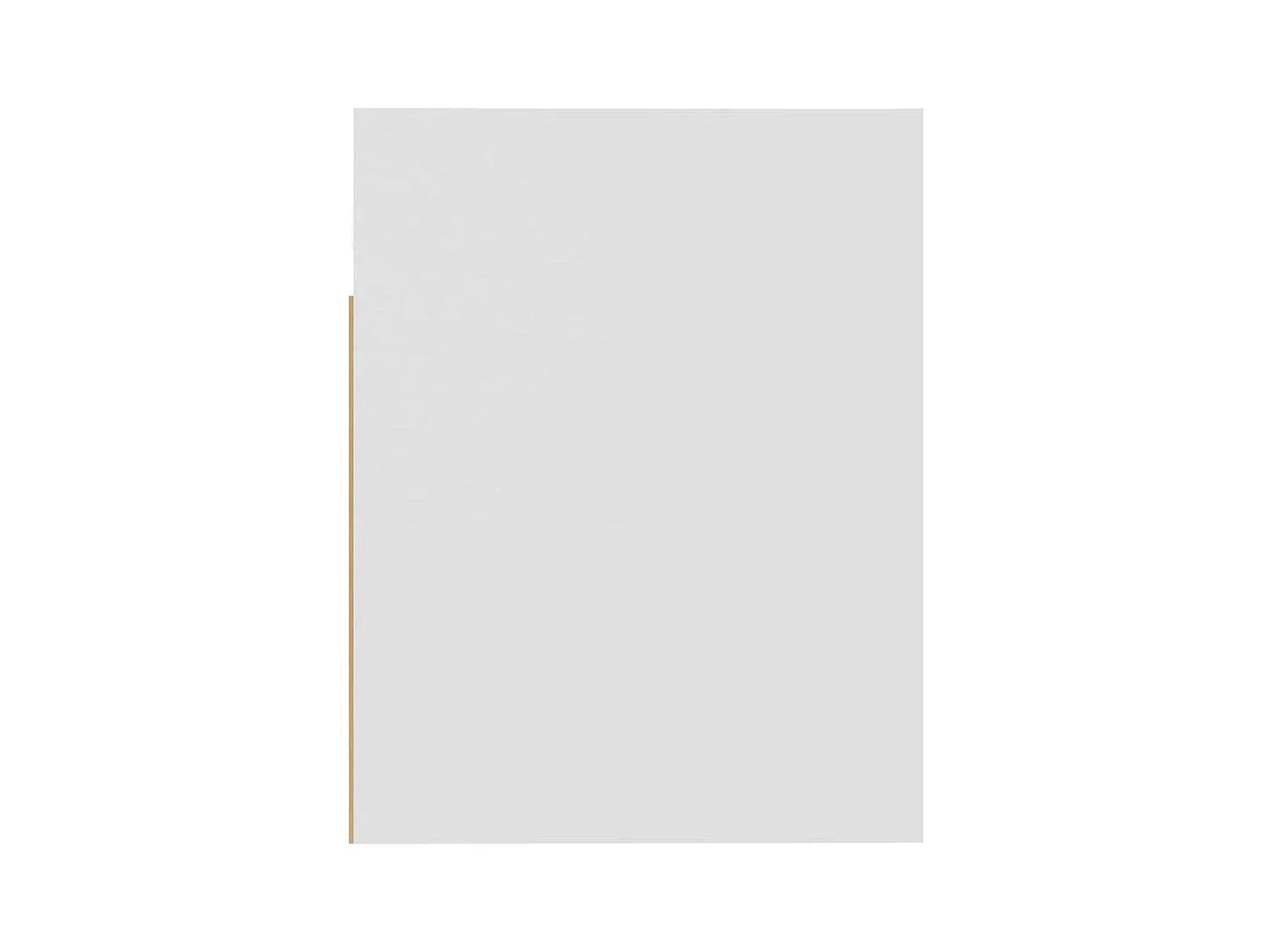 Witte hangkast 60x31x40 cm bewerkt hout