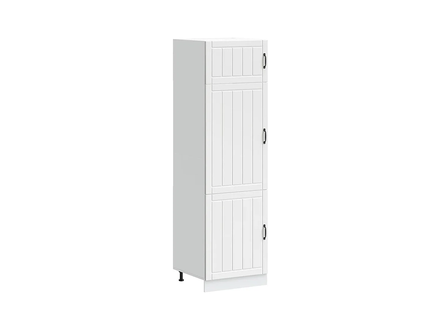 Armoire de cuisine blanc bois d'ingénierie