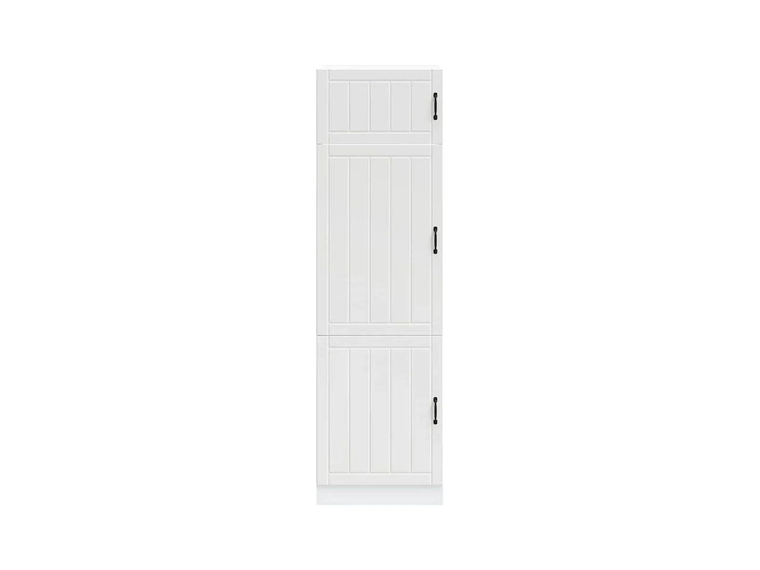 Armoire de cuisine blanc bois d'ingénierie
