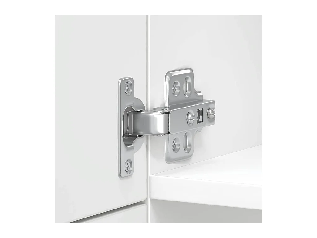 Armoire de cuisine blanc bois d'ingénierie