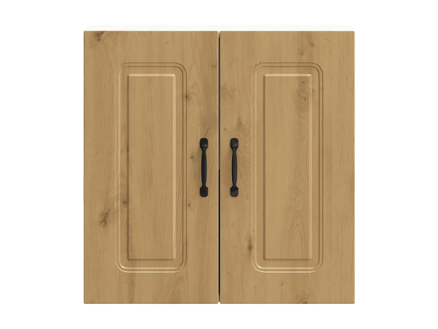 Armoire murale cuisine chêne artisanal bois d'ingénierie