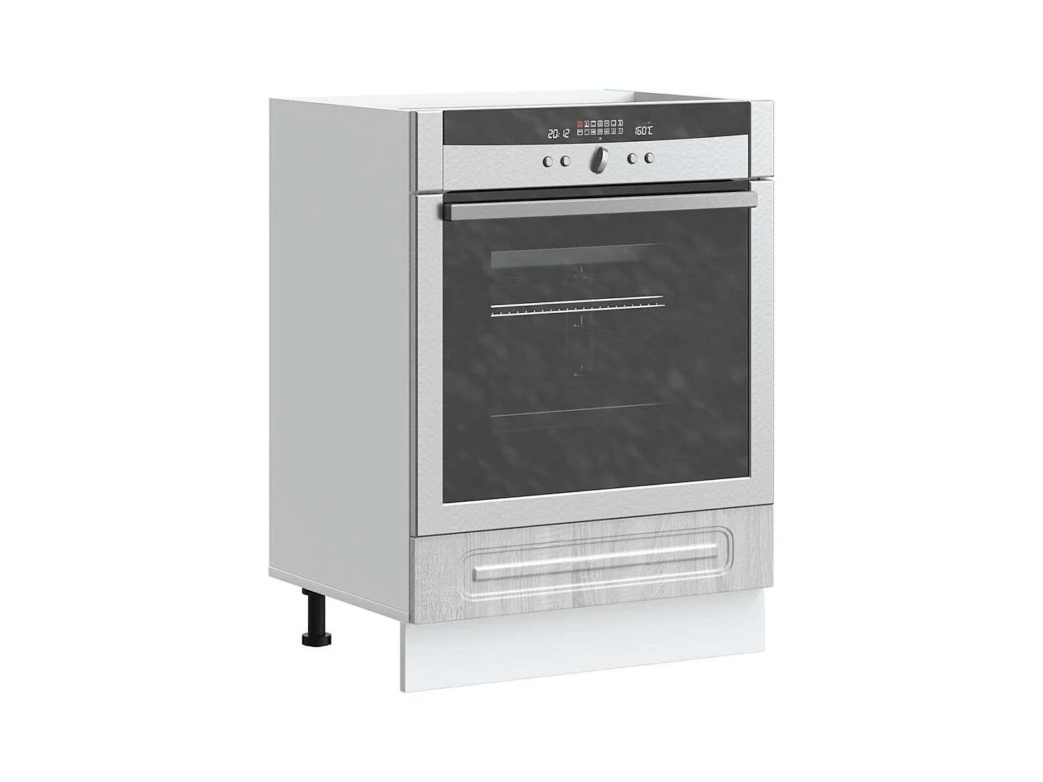 Kalmar Sonoma Gray Engineered Wood Ovenkast