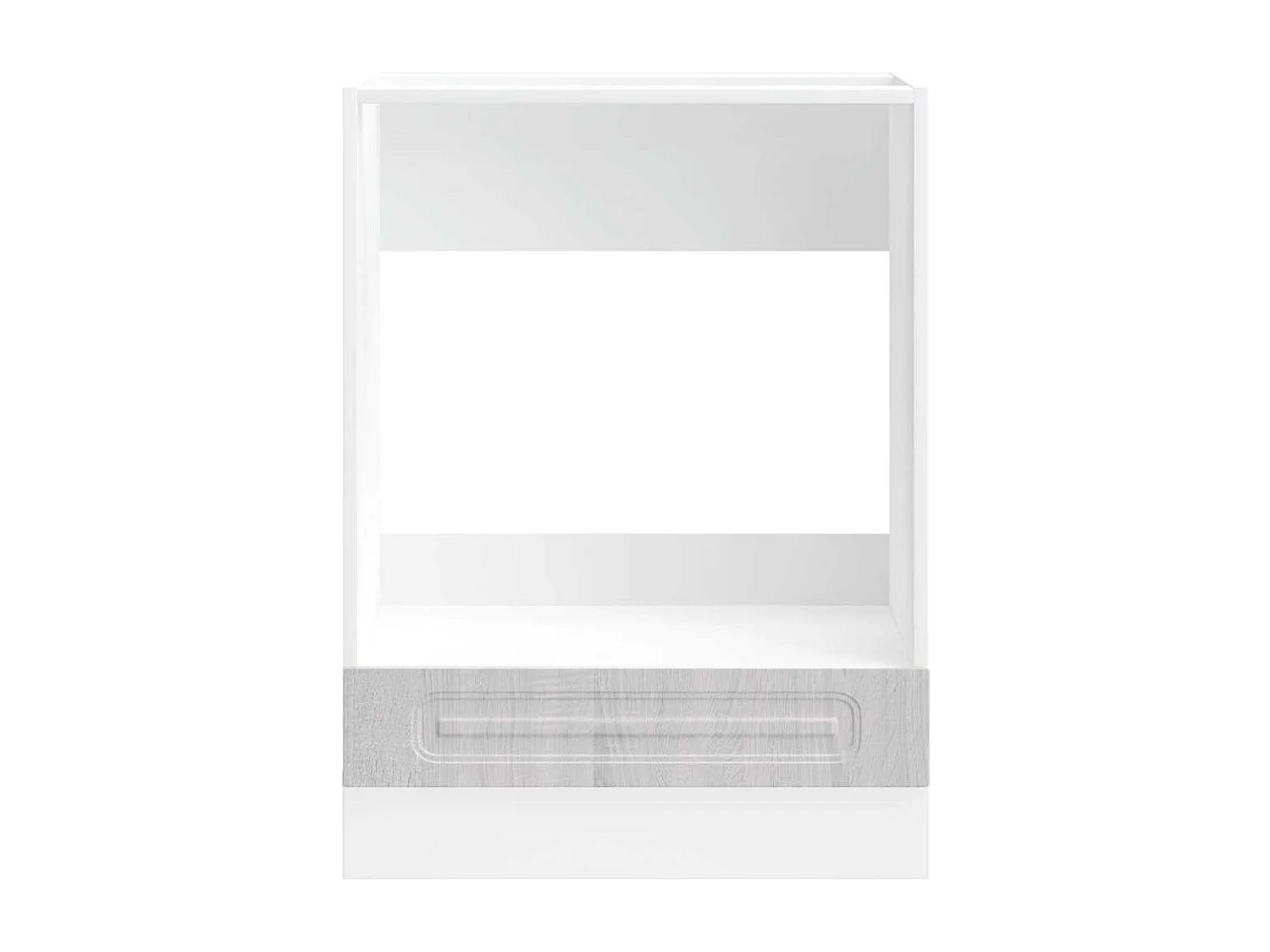 Armoire à four sonoma gris bois d'ingénierie