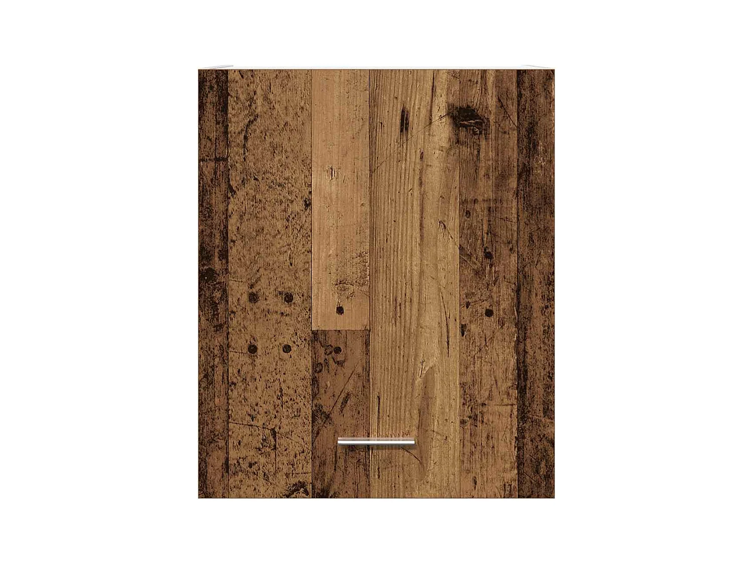 Mobiletto pensile a 2 ante, legno vecchio, 50x31x60cm