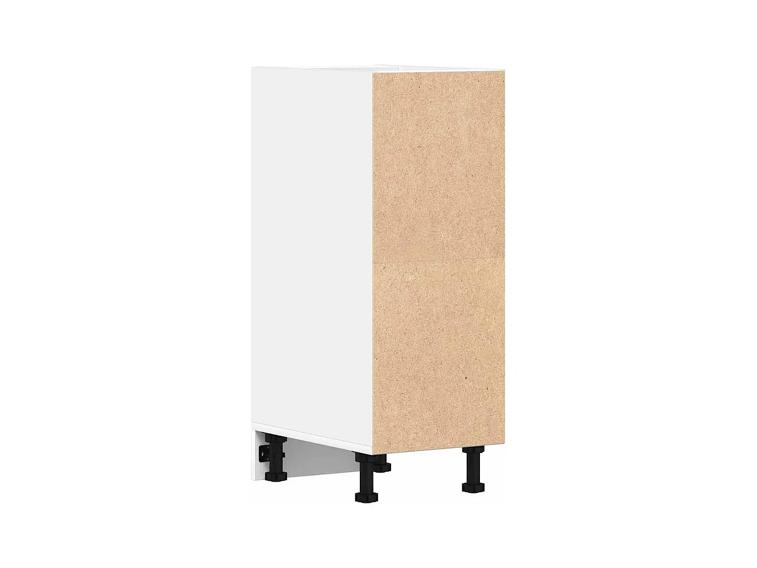 Mobiletto da terra bianco 30x44,5x81,5 cm