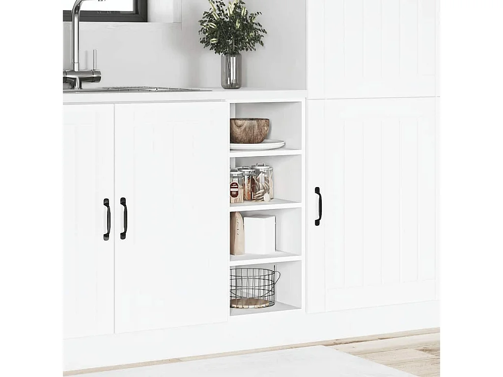 Armoire de plancher blanc 30x44,5x81,5 cm