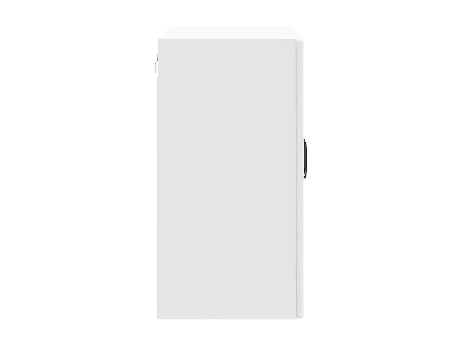 Mobile pensile da cucina in legno ingegnerizzato bianco lucido