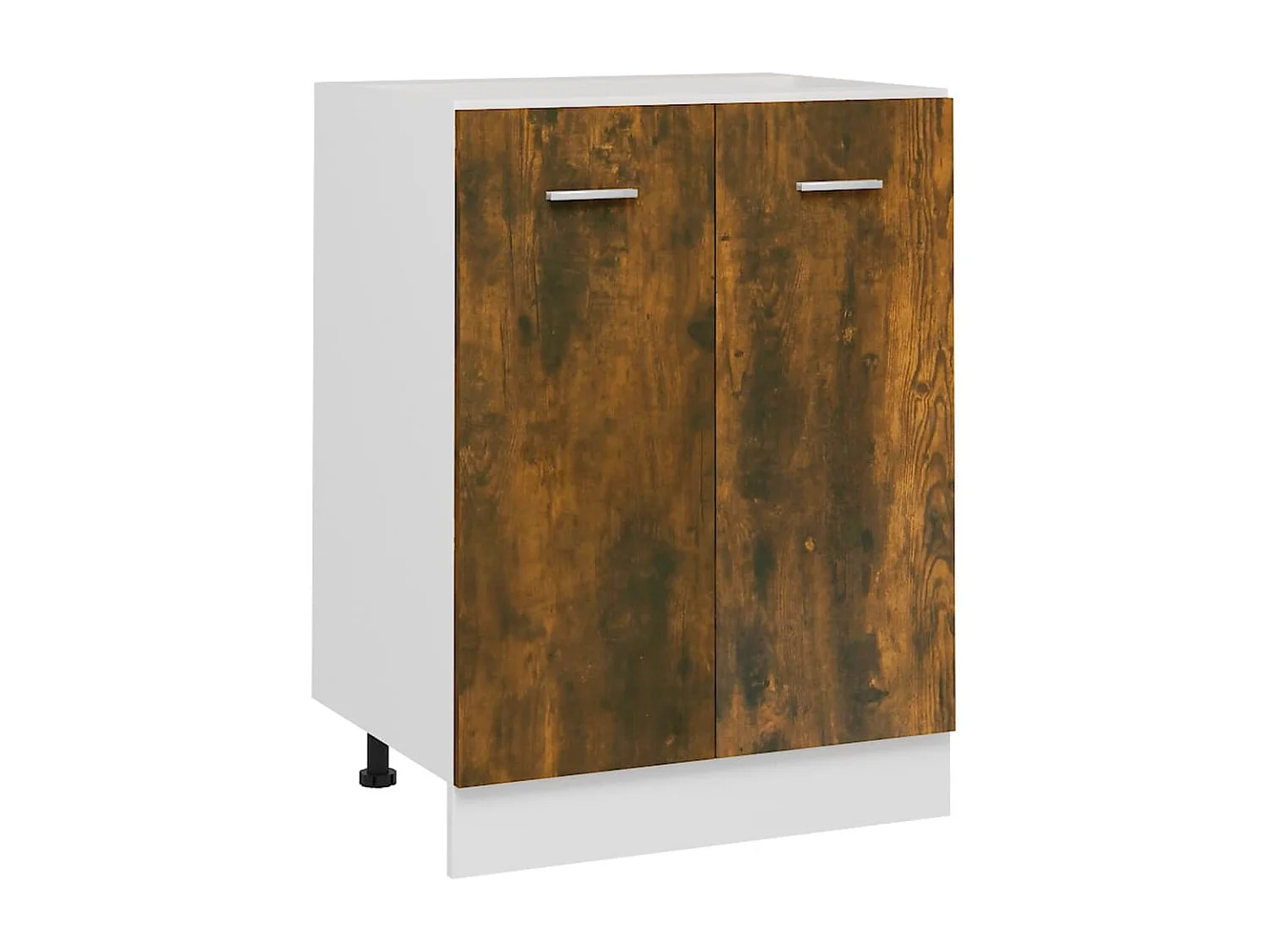 Armoire de plancher Chêne fumé 60x46x81,5 cm