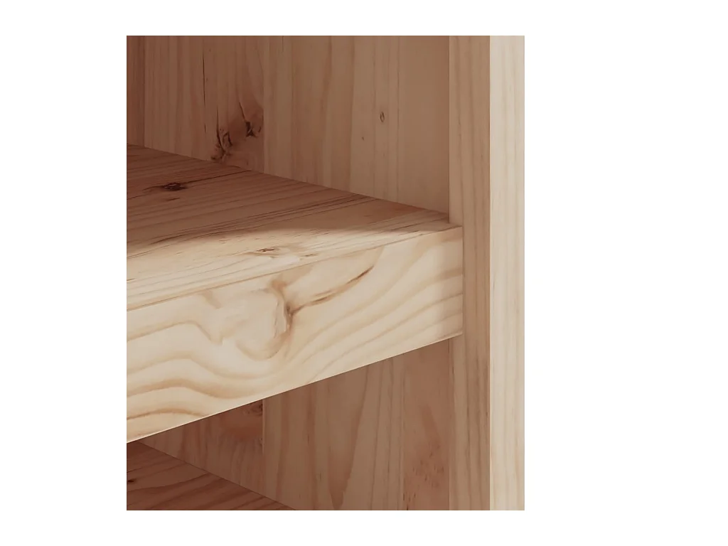 Outdoor-Küchenschrank 106x55x64 cm Massivholz Kiefer