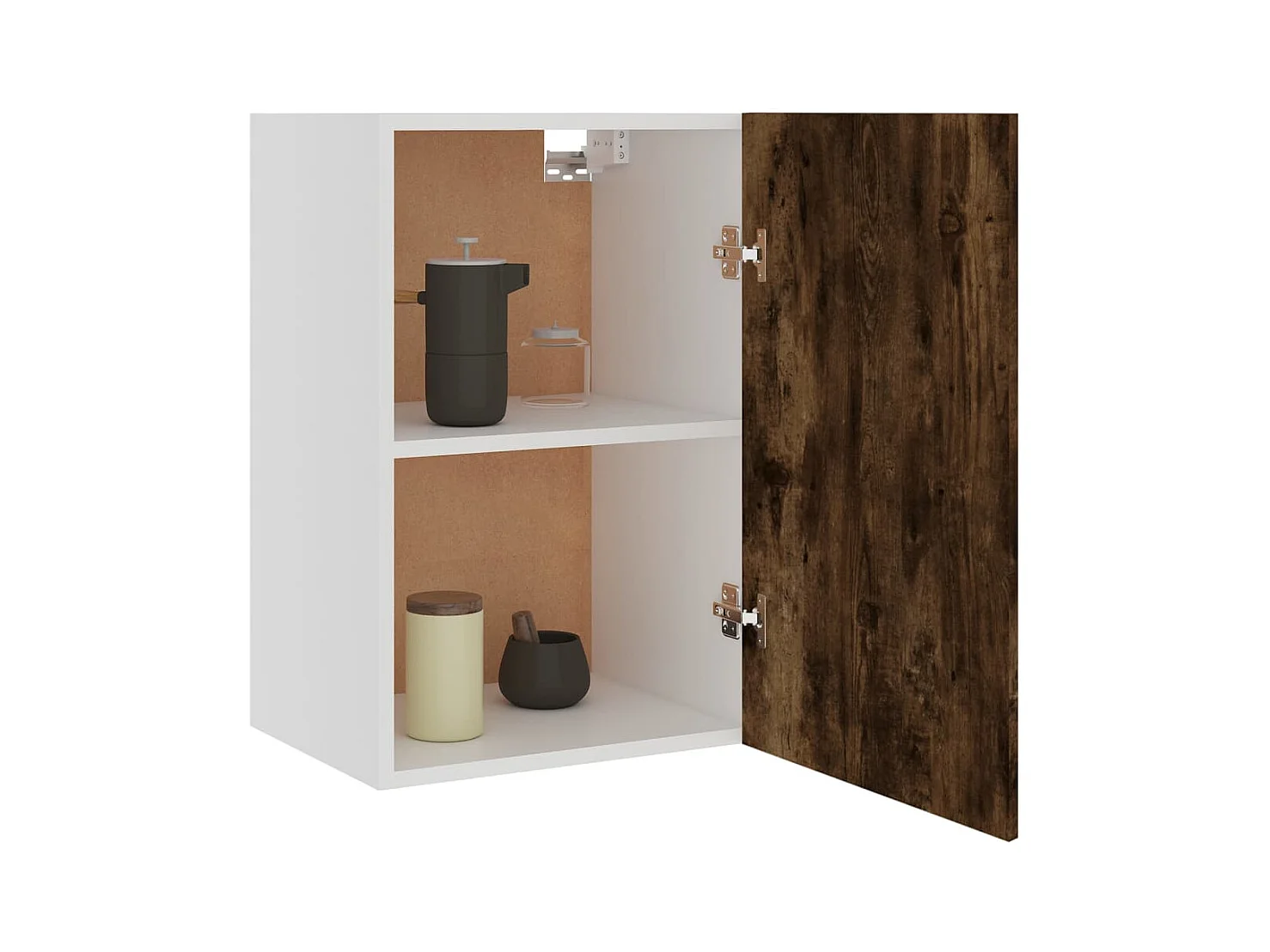 Armoire suspendue Chêne fumé 39,5x31x60 cm