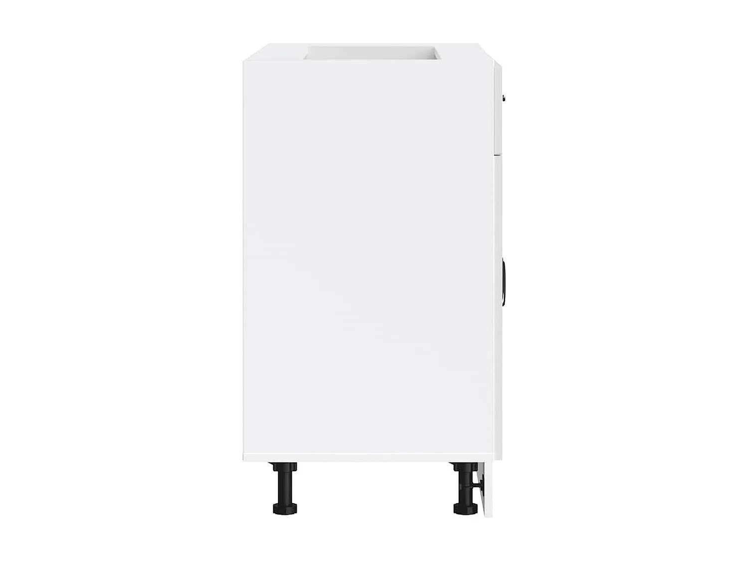 Mobile da cucina in legno ingegnerizzato bianco Lucca