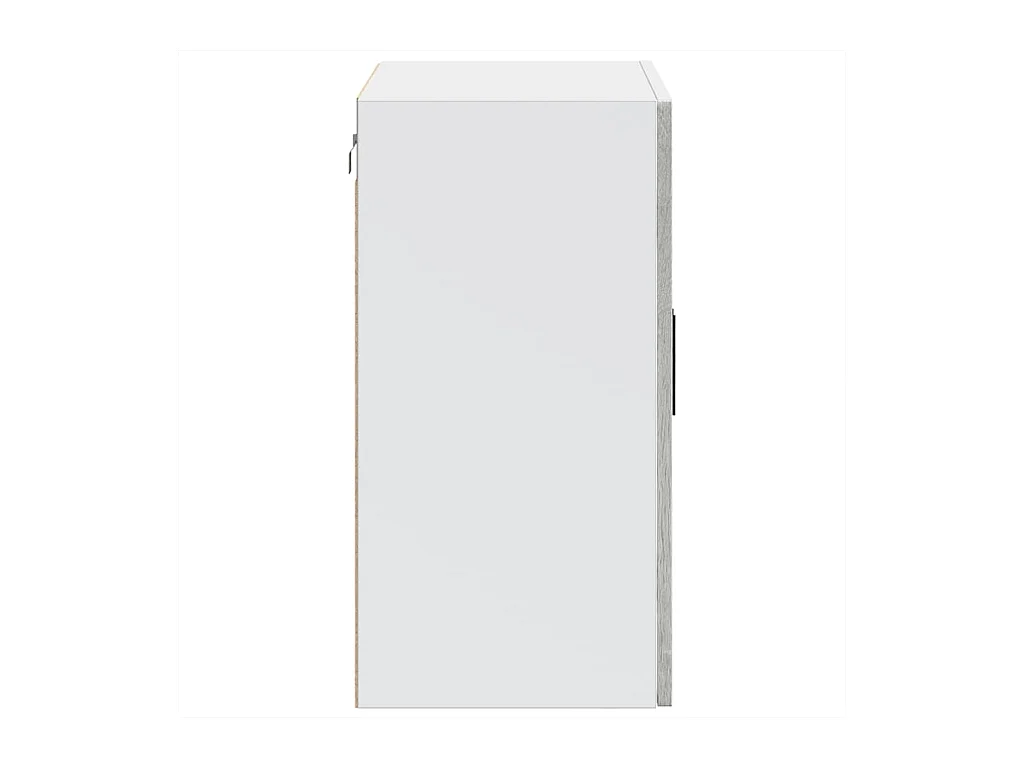 Mobiletto da cucina Sonoma Gray con anta in vetro