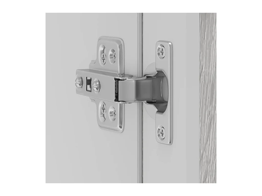 Mobiletto da cucina Sonoma Gray con anta in vetro