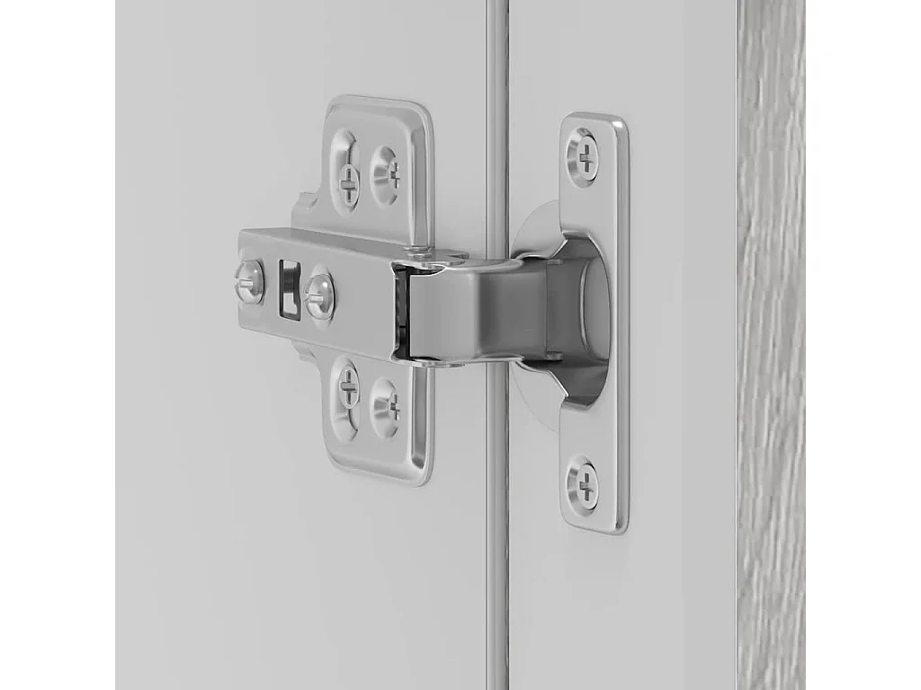 Sonoma Grijze Keukenwandkast met Glazen Deur