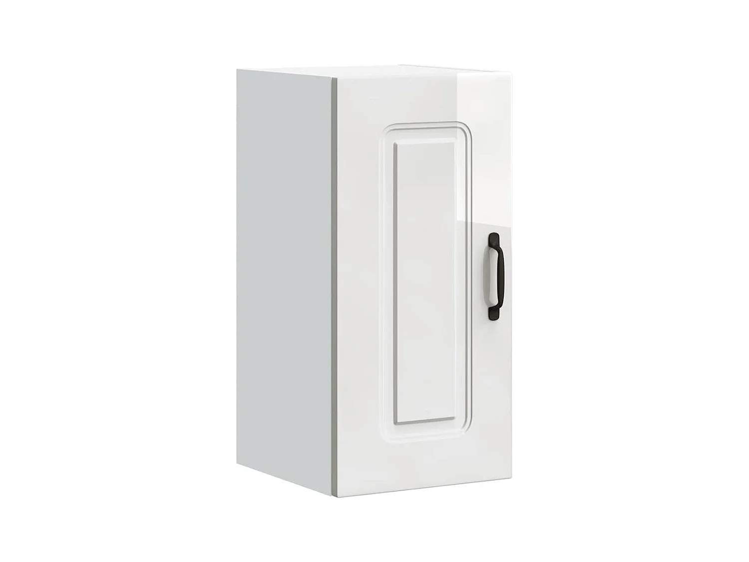 Pensile da cucina in legno ingegnerizzato bianco lucido