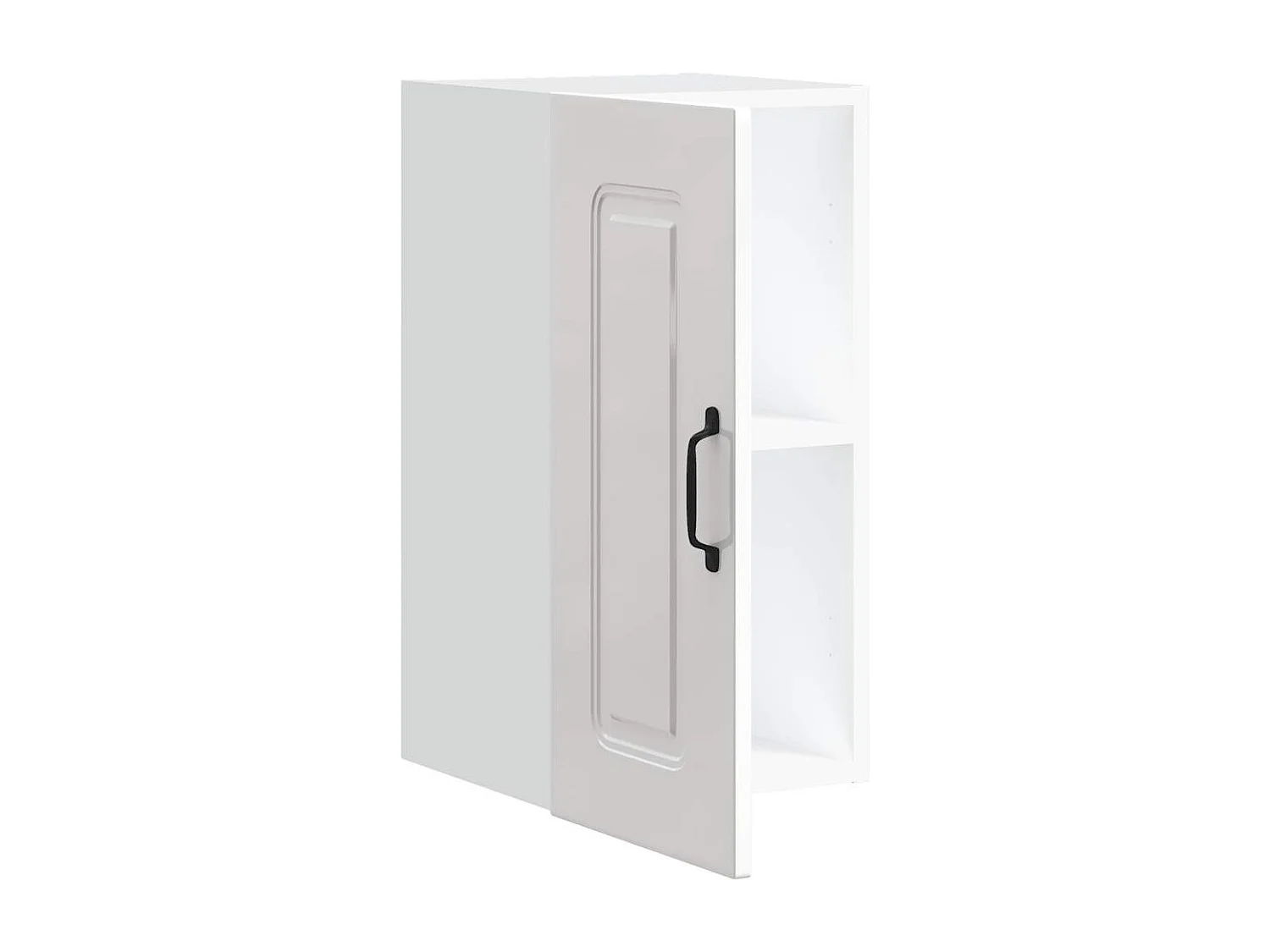 Pensile da cucina in legno ingegnerizzato bianco lucido