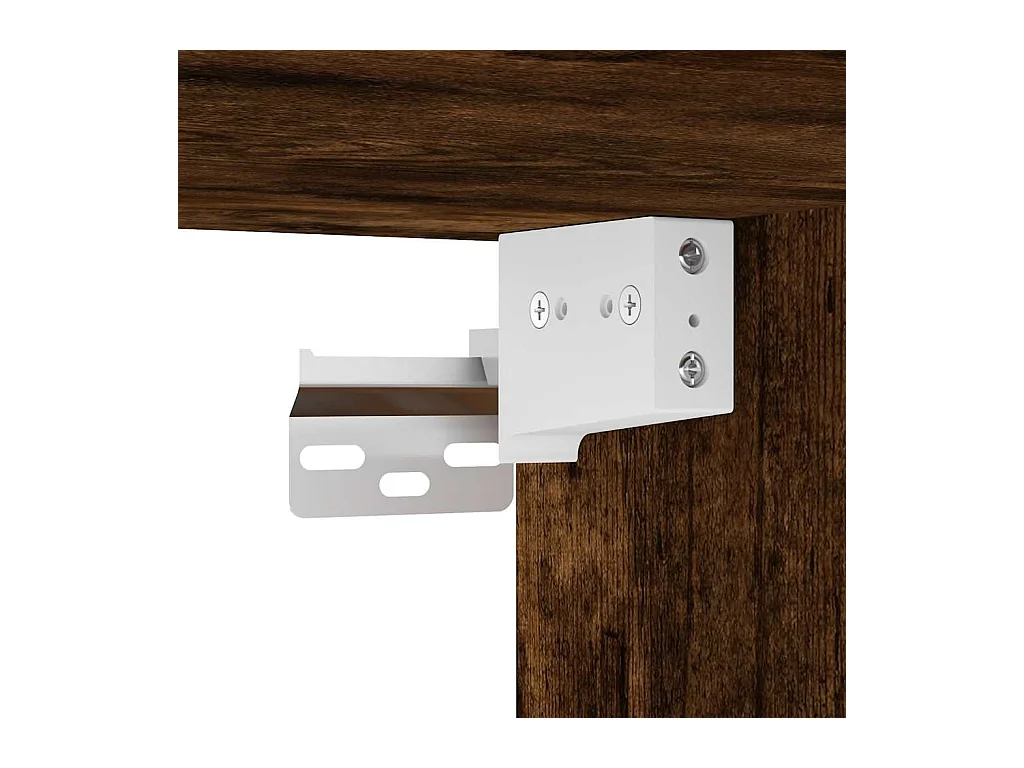 Mobile pensile in rovere fumé 30x29,5x60 cm