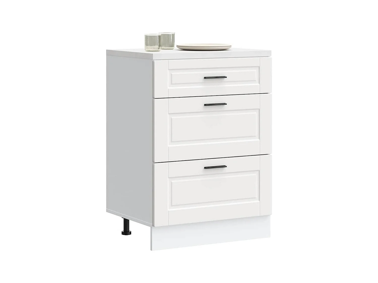 Mobile da cucina in legno ingegnerizzato bianco Porto