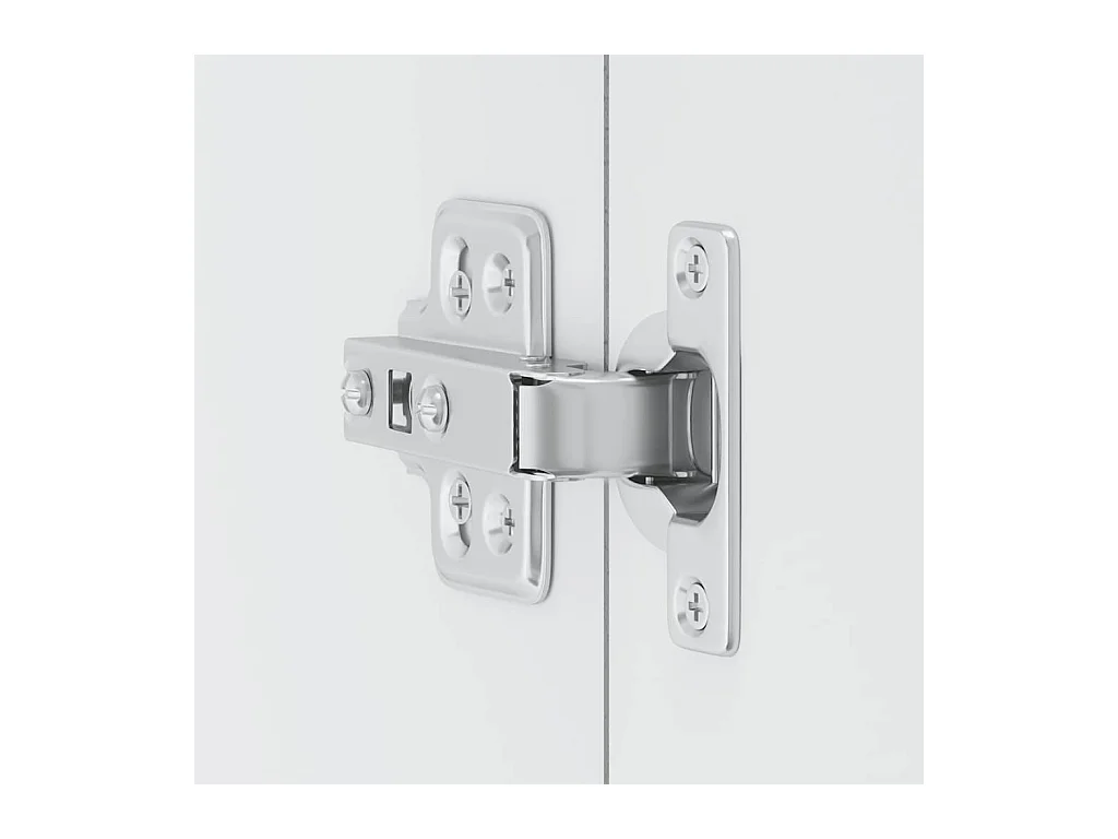 Armoire murale de cuisine gris béton bois d'ingénierie