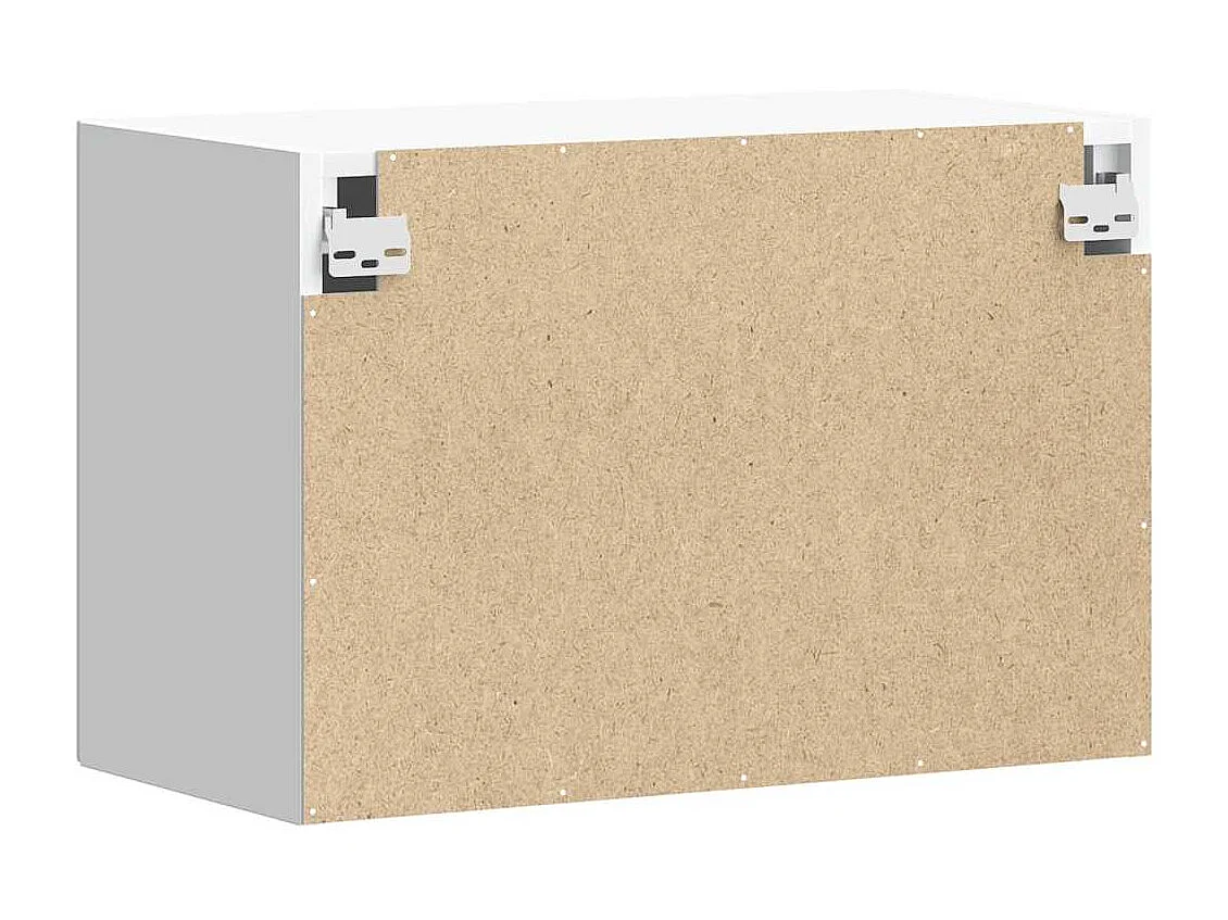 Armoire murale de cuisine blanc bois d'ingénierie