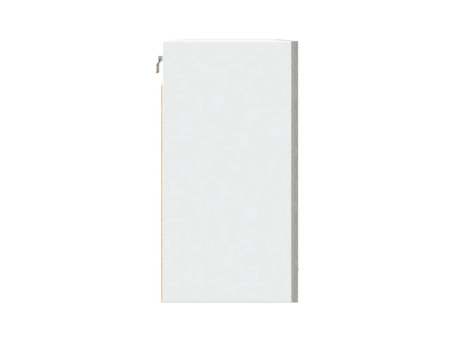 Armoire suspendue Gris béton 80x31x60 cm Aggloméré