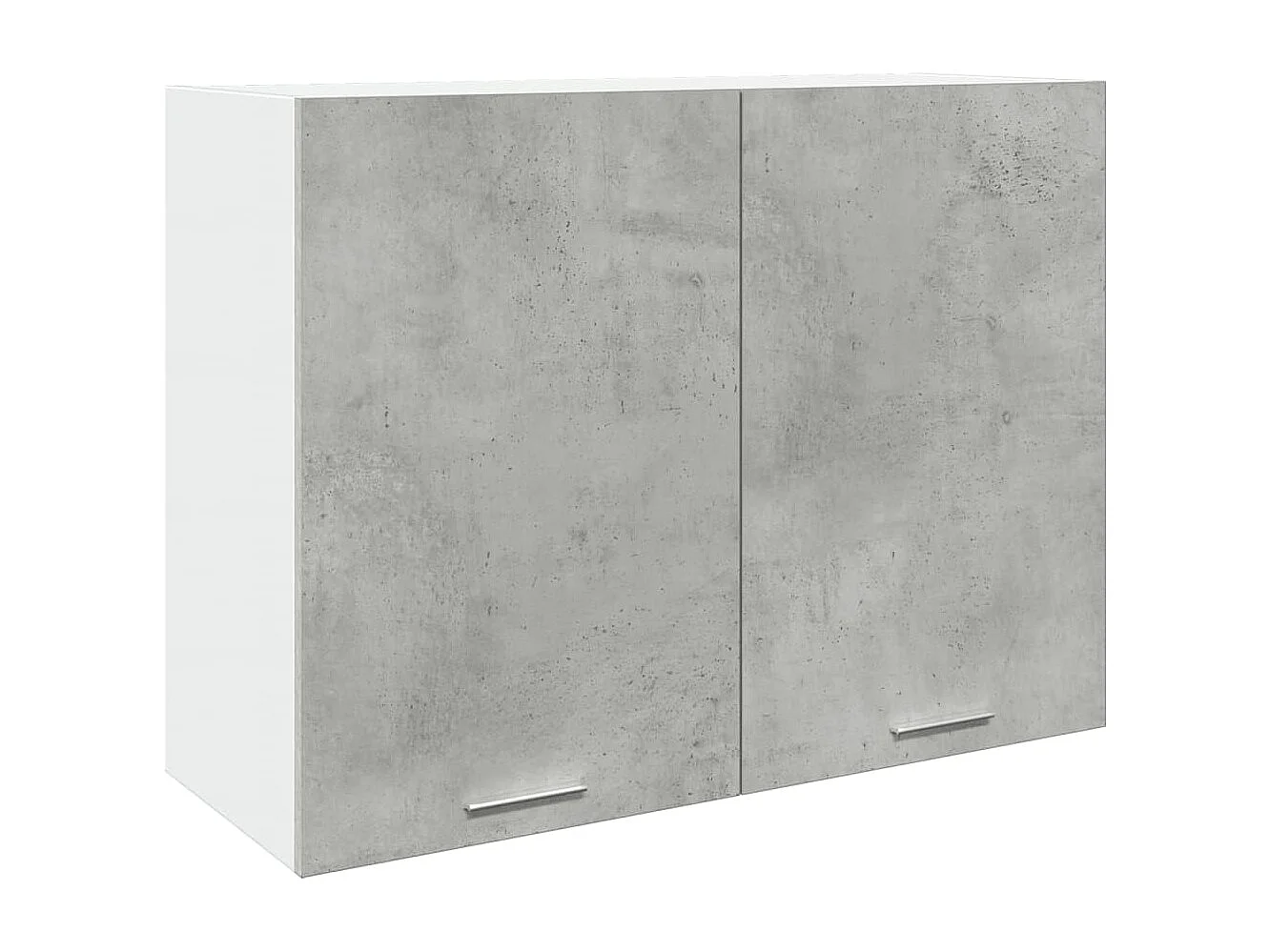 Armoire suspendue Gris béton 80x31x60 cm Aggloméré