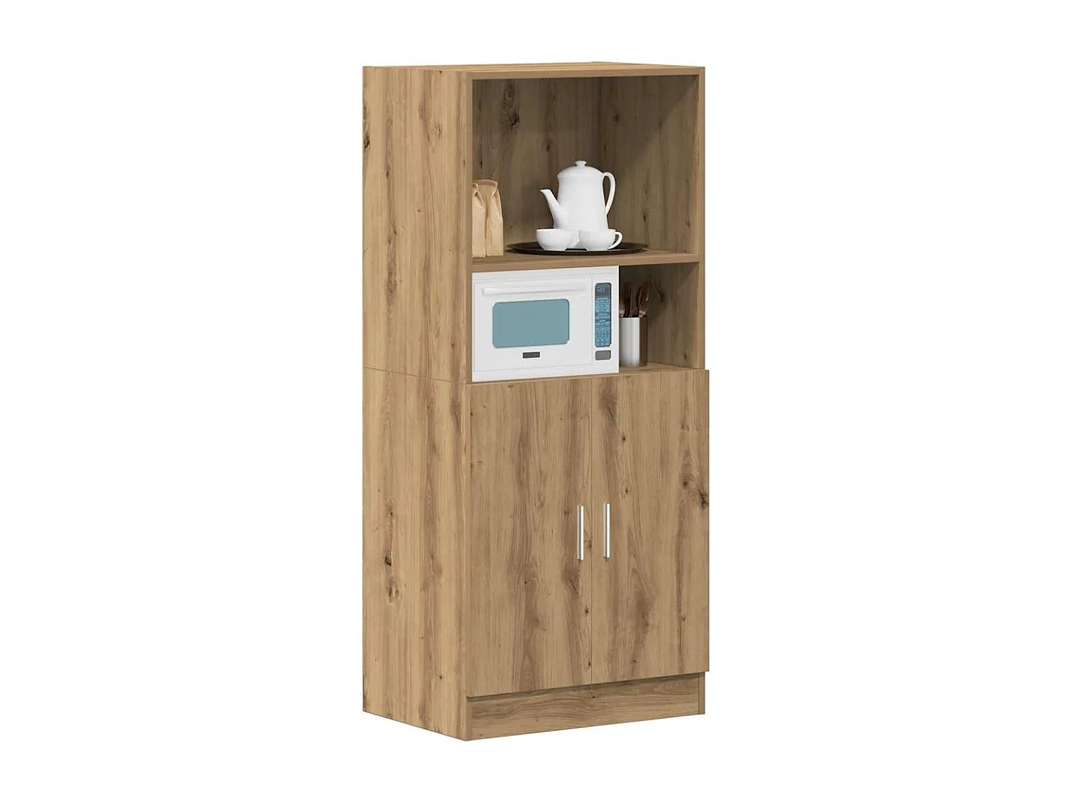 Armoire de cuisine chêne artisanal 57x41,5x131,5 cm