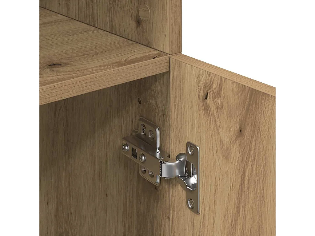 Armoire de cuisine chêne artisanal 57x41,5x131,5 cm