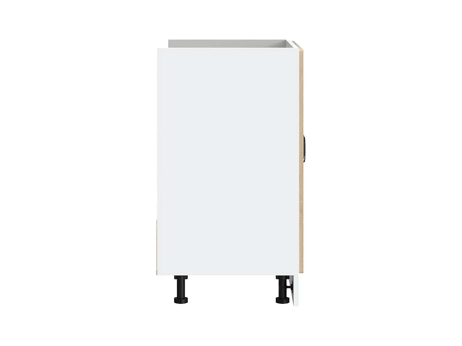 Mobile base per lavello in legno ingegnerizzato Sonoma Oak