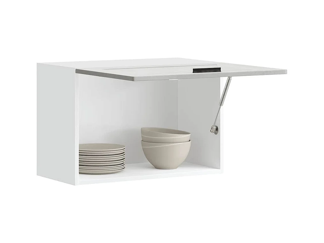 Mobile da cucina in legno ingegnerizzato grigio cemento Porto