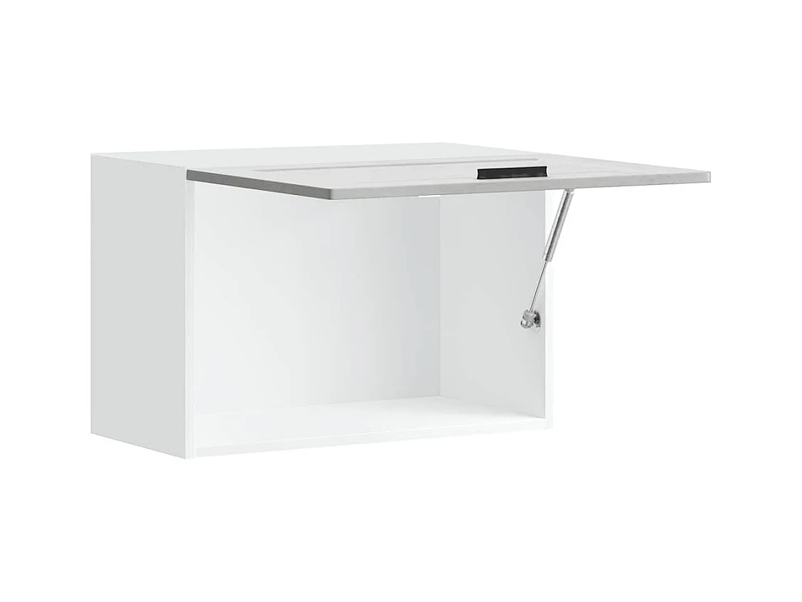 Mobile da cucina in legno ingegnerizzato grigio cemento Porto