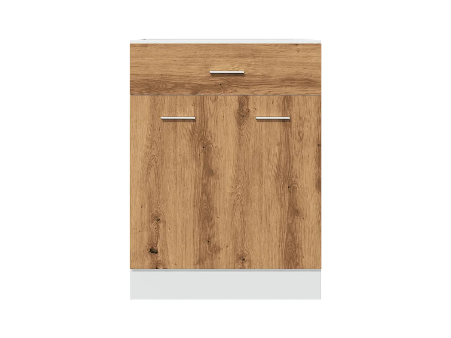 Mueble de suelo de roble con cajón, hecho a mano, "Lyon"