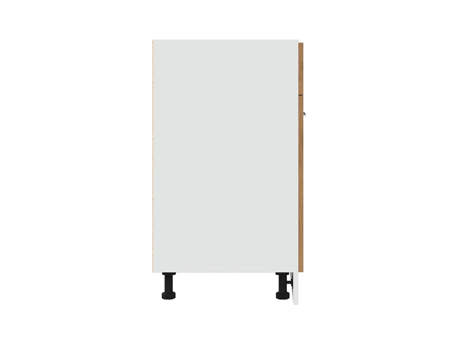 Mueble de suelo de roble con cajón, hecho a mano, "Lyon"