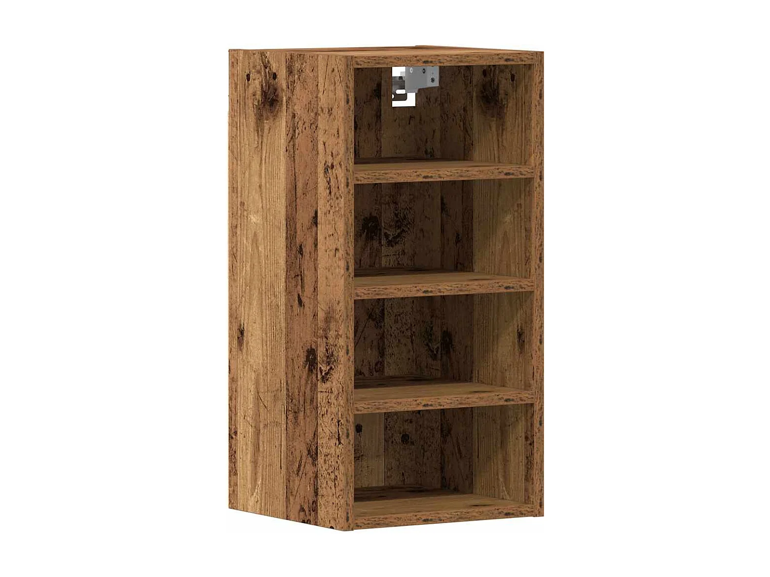 Hangkast oud hout 30x29,5x60 cm