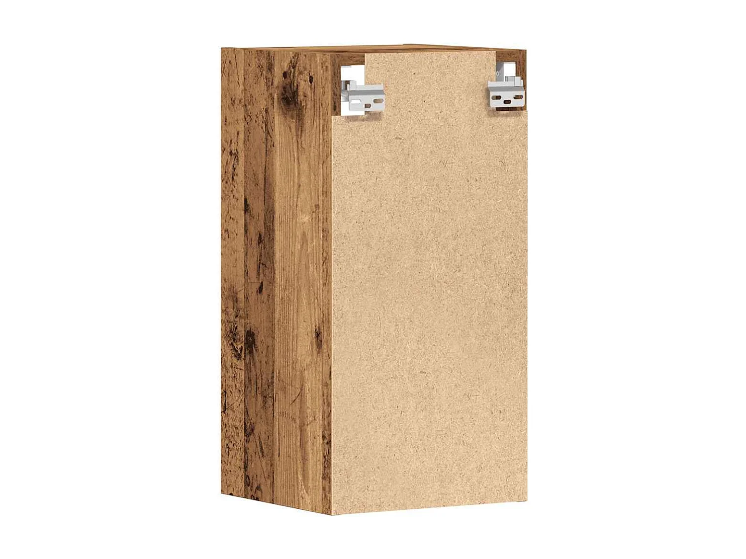 Hangkast oud hout 30x29,5x60 cm