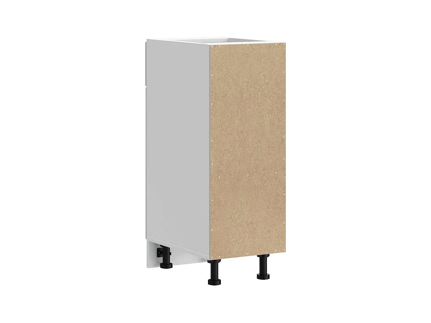 Mobile da cucina in legno ingegnerizzato bianco lucido Porto