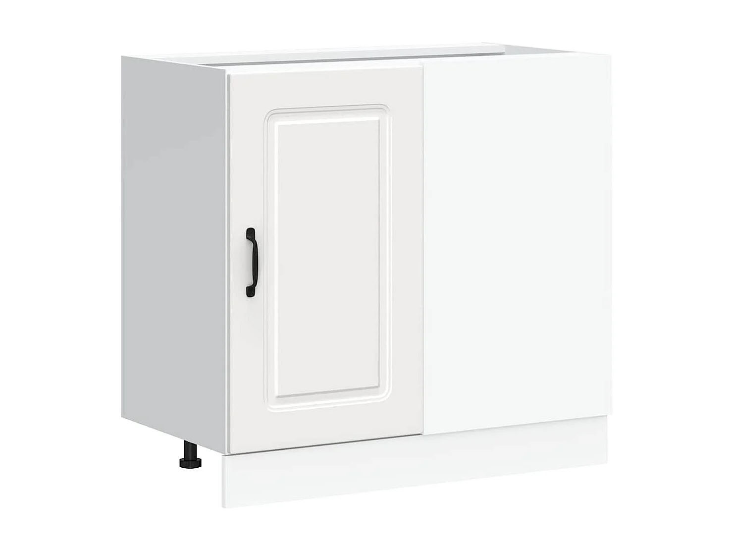 Armoire de cuisine blanc bois d'ingénierie