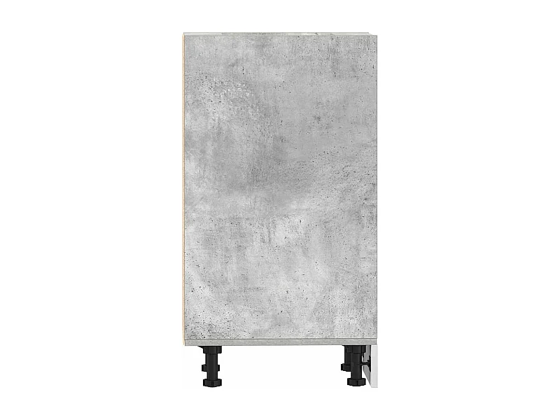 Armoire de plancher gris béton 40x44,5x81,5cm