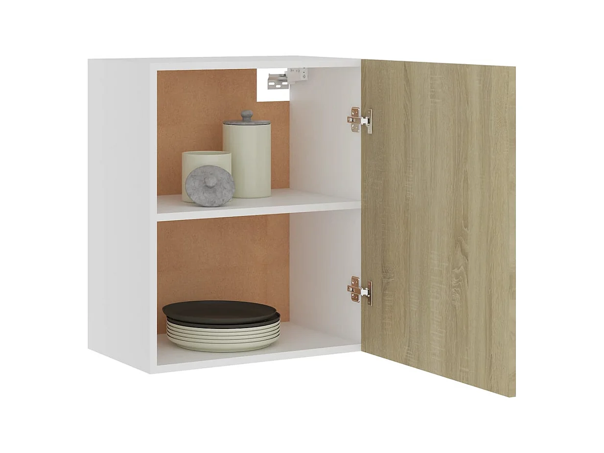 "Lyon"s 2-delige wandkasten Sonoma eiken