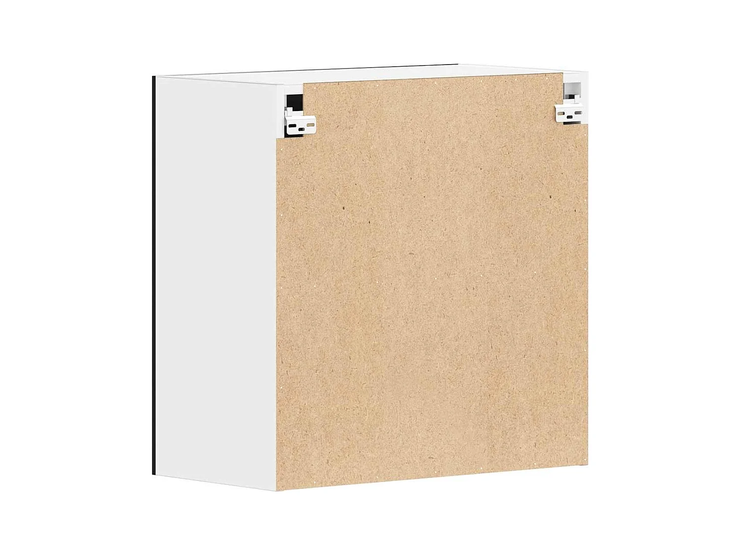 Zwarte hangkast 60x31x60 cm bewerkt hout