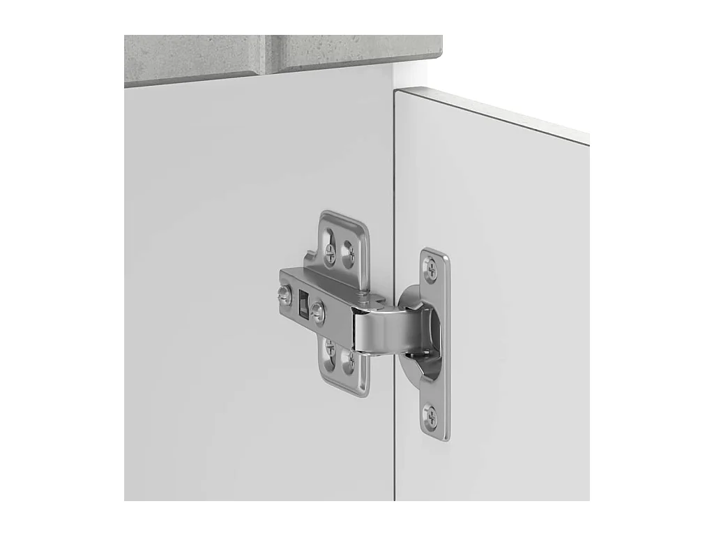 Mobile da cucina in legno ingegnerizzato grigio cemento Lucca