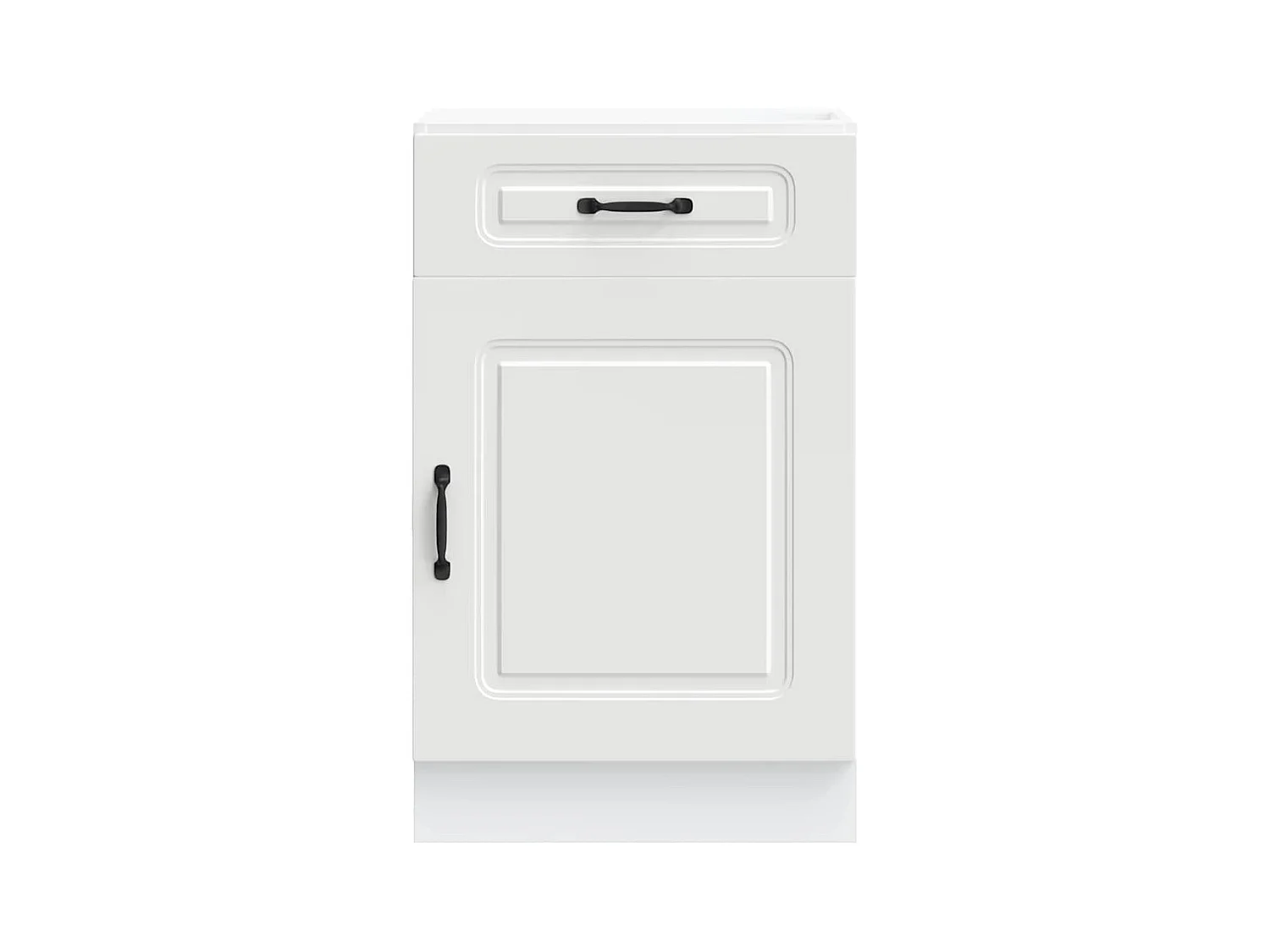 Mobile da cucina in legno ingegnerizzato bianco